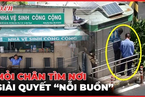 TP.HCM phát triển nhà vệ sinh công cộng - Kỳ 1: Mỏi chân tìm nơi ‘giải quyết nỗi buồn’