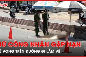 Video: Tan ca làm, nữ công nhân gặp tai nạn tử vong trên đường