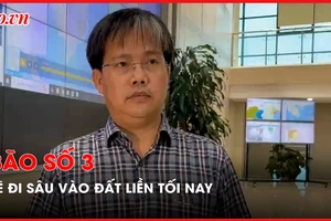 Dự báo mới nhất từ TT Dự báo khí tượng thủy văn quốc gia về bão số 3