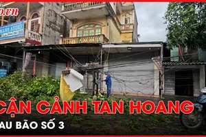 Bão số 3 đi qua, Hà Nội và các tỉnh thành phía Bắc gặp nhiều thiệt hại