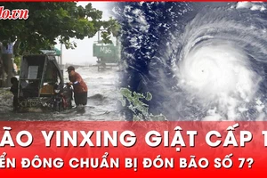 Bão Yinxing giật cấp 14 chuẩn bị đổ bộ, biển Đông sắp đón cơn bão số 7?