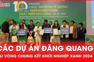 Các dự án 'khoác áo mới' cho nông sản bản địa đăng quang tại Vòng chung kết Khởi nghiệp xanh 2024