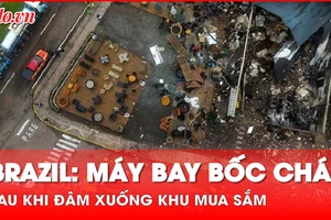 Vụ rơi máy bay ở Brazil: Cả gia đình 10 người thiệt mạng