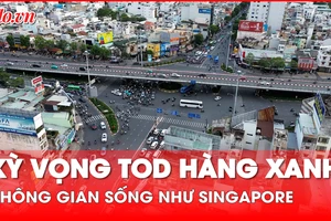 Mong chờ thoát cảnh kẹt xe, ngập nước từ dự án TOD Hàng Xanh 8,5 tỉ USD