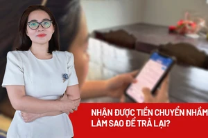 Nhận được tiền chuyển nhầm, làm sao trả lại hợp pháp, tránh rắc rối?