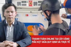 Trả tiền online tại cây xăng: Người mua, người bán đều lúng túng