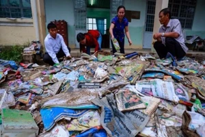 Miễn học phí cho học sinh gia đình bị lũ ở Bình Định