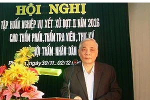 Cựu chánh án TAND tỉnh Phú Yên bị truy tố tội tham ô
