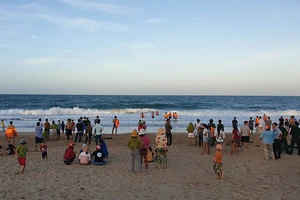 Một du khách mất tích khi tắm biển Tuy Hòa