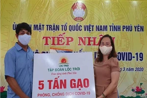 Tập đoàn Lộc Trời hỗ trợ 137 tấn gạo cho các khu cách ly 