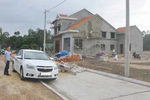 Phú Yên: Công trình tái định cư không thi công vẫn thanh toán