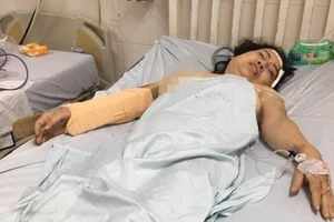 Công an thông tin về clip dùng cây đánh dã man vợ cũ 