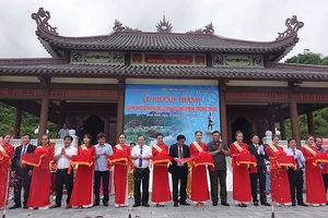 Khánh thành đền thờ anh hùng dân tộc Nguyễn Trung Trực 