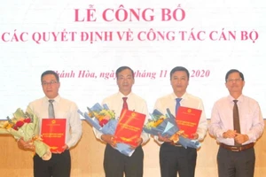 Khánh Hòa bổ nhiệm nhiều lãnh đạo sở, ngành