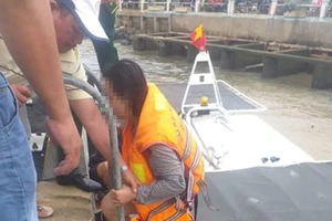 Cứu kịp thời 1 cô gái nhảy sông Đà Rằng tự tử