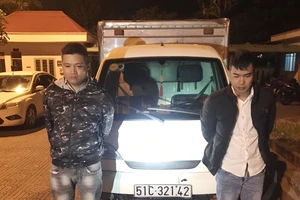 2 thanh niên lái ô tô đi lừa đảo liên tỉnh hàng chục vụ