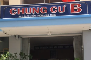 Cựu giám đốc Sở TN&MT Khánh Hòa đang thuê nhà công vụ tại chung cư Lê Hồng Phong. Ảnh: ĐQ