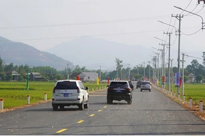 Bình Định khánh thành đường kết nối Quốc lộ 19- Khu công nghiệp- Cảng