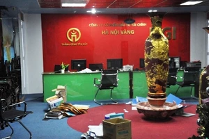 Kinh doanh sàn vàng ảo thua lỗ, giăng bẫy vay lãi suất cao