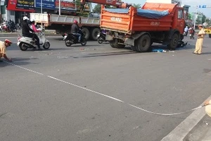 'Hung thần' xe ben tông xe máy, hai phụ nữ nguy kịch