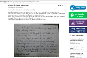 Học sinh gửi tâm thư, lãnh đạo Đà Nẵng giải quyết ngay