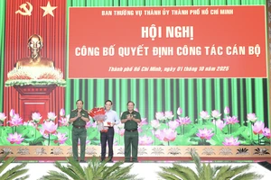 Ông Trần Lưu Quang giữ chức Bí thư Đảng ủy Quân sự TP.HCM