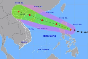 Bão Matmo đang áp sát Biển Đông, giật cấp 15 khi thành bão số 11