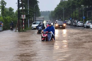 Hà Nội, Thái Nguyên mưa lớn nhất Bắc Bộ sau bão số 11