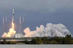 Một tên lửa Falcon 9 của công ty SpaceX (Mỹ). Ảnh: GETTY IMAGES