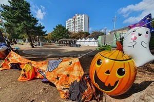 Hàn Quốc hủy bỏ các sự kiện kỷ niệm lễ hội Halloween sau vụ giẫm đạp thảm khốc trong lễ Halloween ở quận Itaewon. Ảnh: YONHAP