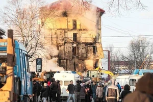 Nổ khí đốt tại chung cư Nga, 9 người thiệt mạng