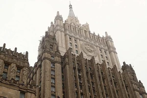Trụ sở Bộ Ngoại giao Nga ở thủ đô Moscow. Ảnh: TASS