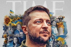 Tạp chí TIME công bố Tổng thống Ukraine Volodymyr Zelensky và “tinh thần Ukraine” là Nhân vật của năm 2022. Ảnh: TIME