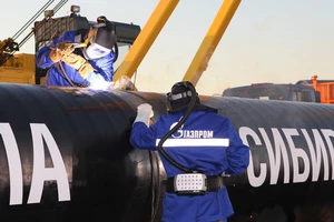 Đường ống dẫn khí Power of Siberia từ Nga sang các nước châu Á. Ảnh: GAZPROM.COM