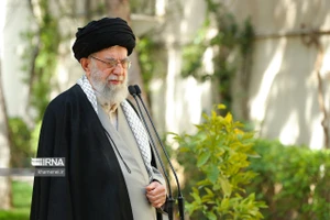 Lãnh tụ tối cao Iran - ông Ayatollah Ali Khamenei. Ản: IRNA