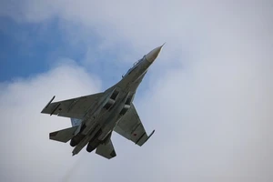 Máy bay chiến đấu Su-27 của Nga. Ảnh: SPUTNIK