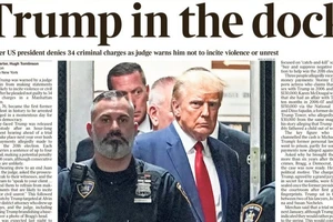 Phản ứng trái chiều của truyền thông thế giới sau vụ ông Trump ra tòa