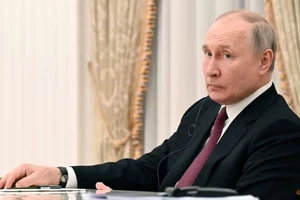 Tổng thống Nga Vladimir Putin tại thủ đô Moscow (Nga) ngày 23-5. Ảnh: SPUTNIK
