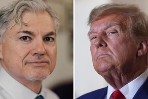 Thẩm phán Juan Merchan (trái) và Cựu Tổng thống Mỹ Donald Trump. Ảnh: THE NEW YORK TIMES