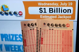 Giải xổ số Powerball hơn 1 tỉ USD có người trúng 