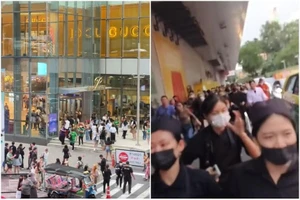 VIDEO: Hàng trăm người chạy tán loạn khỏi hiện trường xả súng ở trung tâm mua sắm Thái Lan