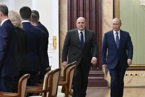 Ông Putin đề cử vị trí thủ tướng Nga