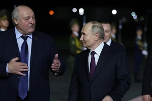 Hai ông Putin- Lukashenko thảo luận về tập trận hạt nhân