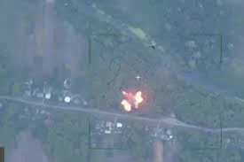 VIDEO: Nga phá hủy pháo tự hành Pháp tại tỉnh Kursk