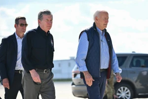 Bão Helene: Ông Biden, bà Harris thị sát vùng lũ khi số người chết lên tới 215