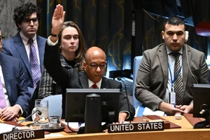 HĐBA LHQ bỏ phiếu dự thảo nghị quyết ngừng bắn ở Dải Gaza, Mỹ phủ quyết