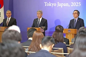 Bộ trưởng ngoại giao Nhật-Trung-Hàn họp tại Tokyo, bàn hợp tác khu vực