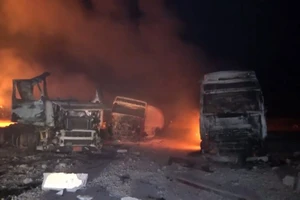 Houthis: Mỹ không kích cảng nhiên liệu Yemen, 38 người thiệt mạng