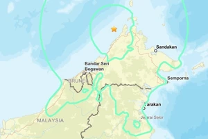 Động đất mạnh 7,1 độ richter ngoài khơi Malaysia