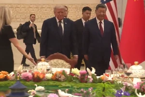 VIDEO: Ông Tập chủ trì quốc yến chào mừng ông Trump 
